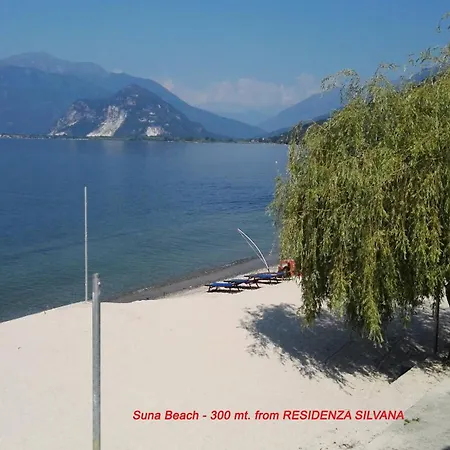 شقة Residenza Silvana B Giardino On The Ground Floor With Parking فيربانيا