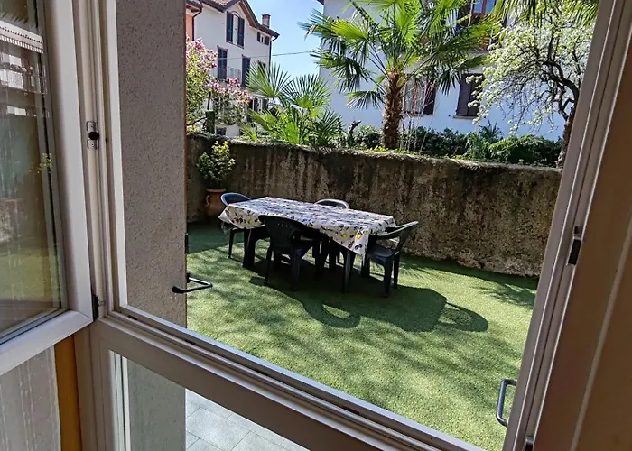 Residenza Silvana B Giardino On The Ground Floor With Parking * Verbania